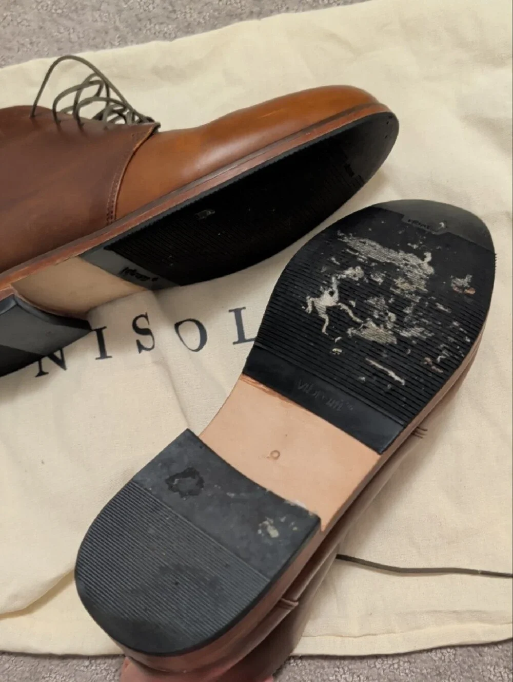Nisolo Men's Leather Chukka Boots - Cognac Brown